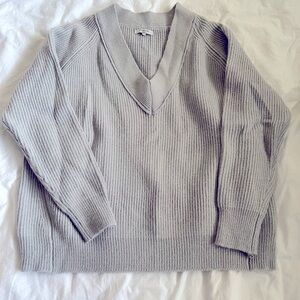 Frnch V-neck Sweater. Worn 1x. Warm & Soft